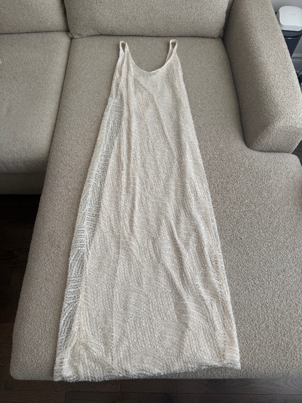 Zara beaded sequin dress - size small